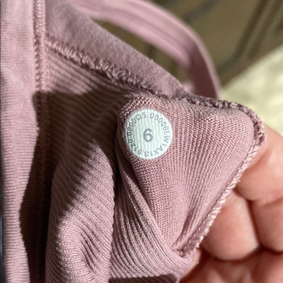 Pink Ribbed Tank Top - Picture 6 of 6